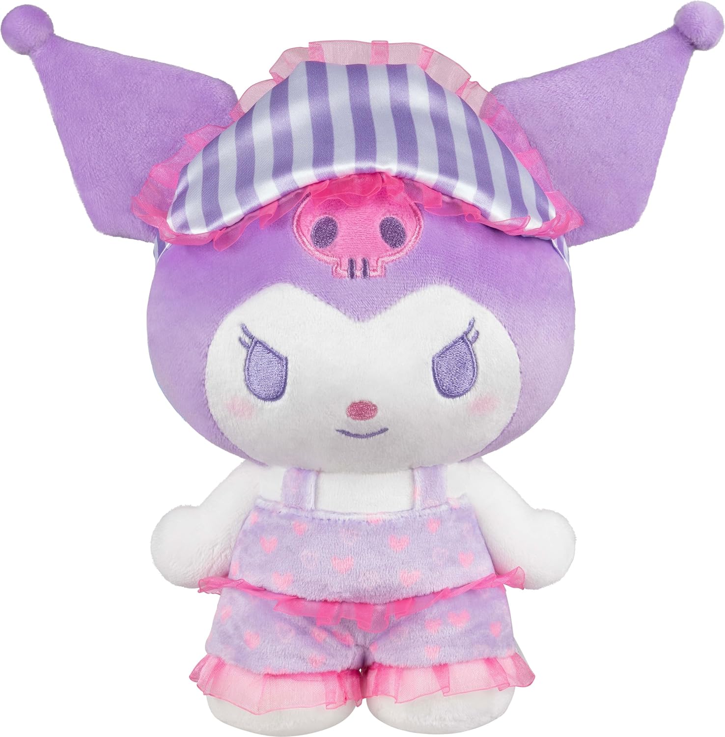 New Jazwares Hello Kitty and Friends Pajama Party Plush 8-Inch (Kuromi)