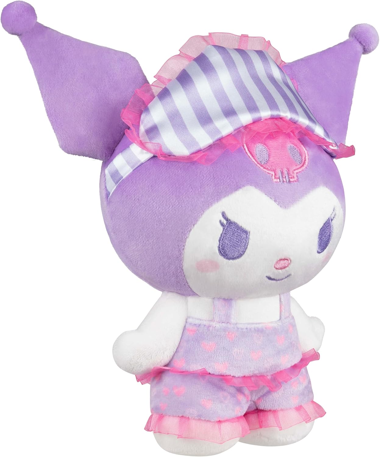 New Jazwares Hello Kitty and Friends Pajama Party Plush 8 - Inch (Kuromi) - Kidsy