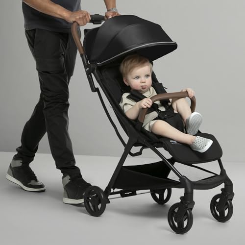 New Jeep Altitude Compact Travel Stroller by Delta Children (Black) - Kidsy