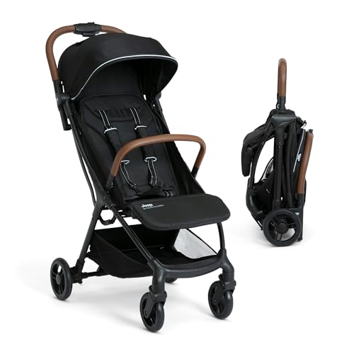 New Jeep Altitude Compact Travel Stroller by Delta Children (Black) - Kidsy