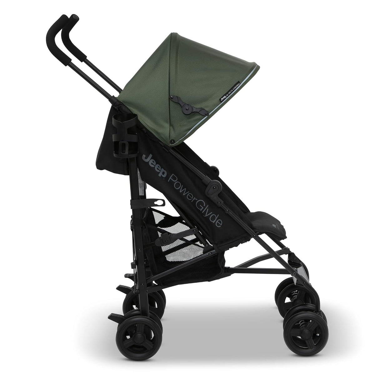 New Jeep PowerGlyde Stroller by Delta Children (Olive Green) - Kidsy