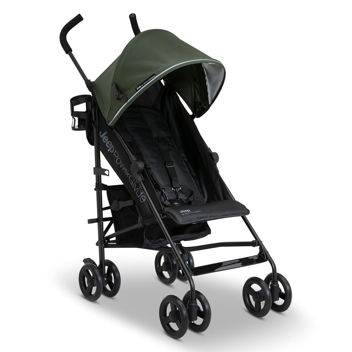New Jeep PowerGlyde Stroller by Delta Children (Olive Green) - Kidsy