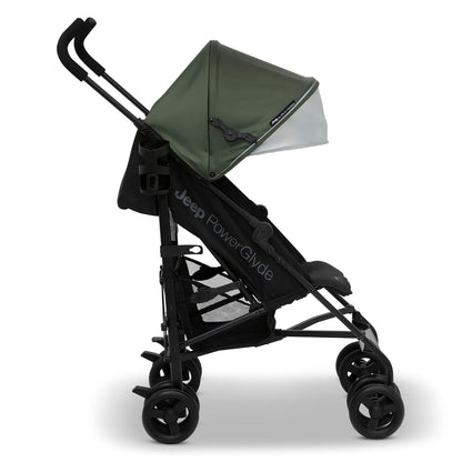 New Jeep PowerGlyde Stroller by Delta Children (Olive Green) - Kidsy