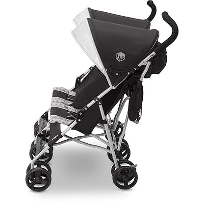New Jeep Scout Double Stroller (Charcoal Galaxy) - Kidsy
