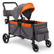 New Jeep Sport All - Terrain Stroller Wagon with Accessories (Grey/Bonfire) - Kidsy