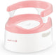 New Jool Baby Potty Chair for Toddler Toilet Training Splash Guard & Back Support (Pink) - Kidsy