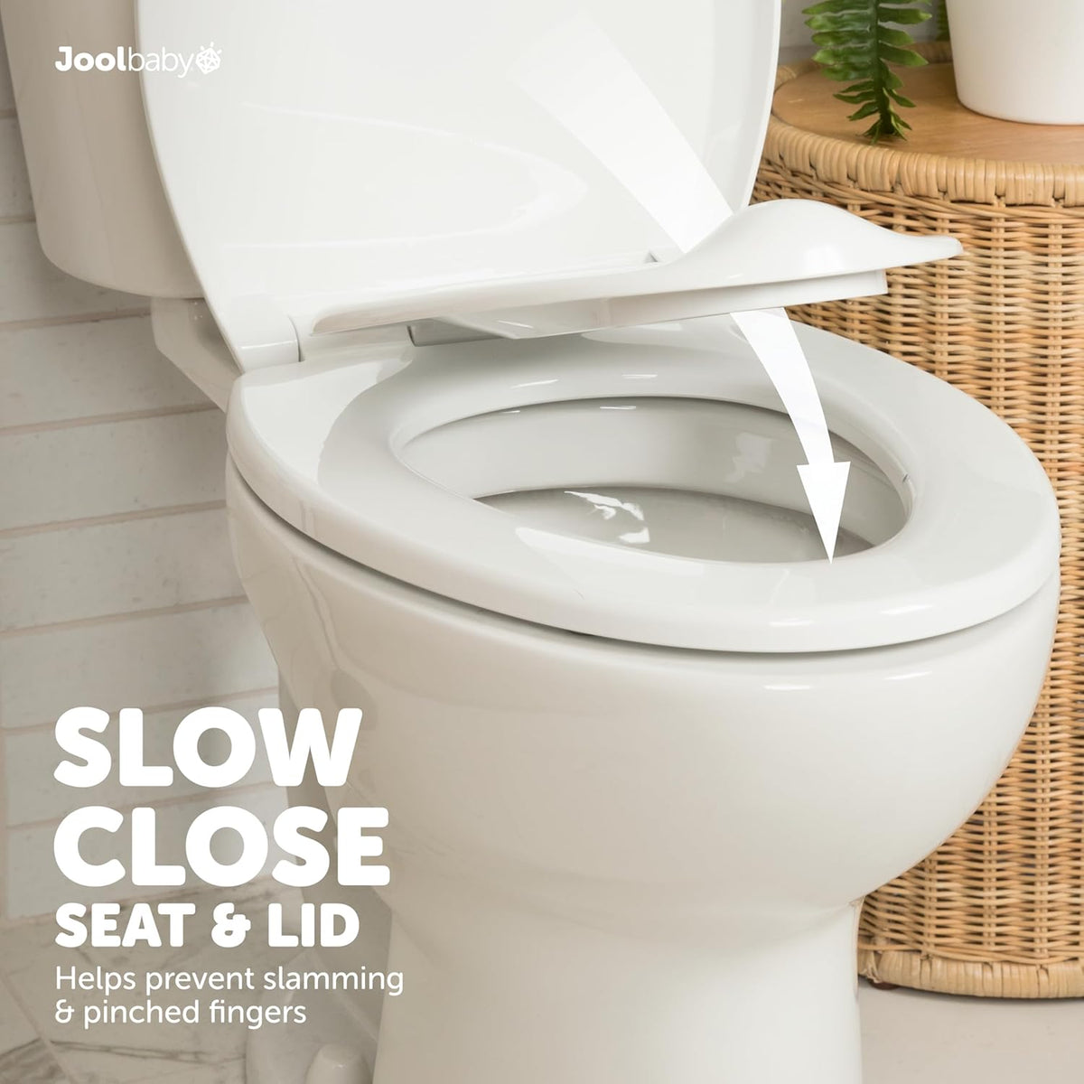 New Jool Baby Quick Flip Toilet Seat (Elongated) - Kidsy