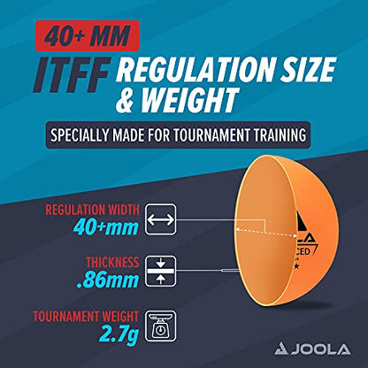 New JOOLA Training 40+mm Balls, 60 Count (Pack of 1) - Kidsy