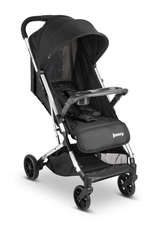 New Joovy Kooper Lightweight Baby Stroller with Compact Fold (Forged Iron)