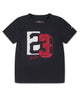 New Jordan Big Boys 23 Short Sleeve Tee - Black (XL) - Kidsy