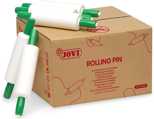 New Jovi - Classpack with 25 Plastic Rollers for Arts and Crafts Activities - Kidsy