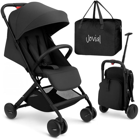 New Jovial Lightweight Baby Stroller, Folding Travel Stroller (39.8" x 18.7" x 32.3") - Kidsy