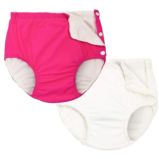 New Joyo Roy Reusable Swim Diaper – Medium (Red/White) - Kidsy