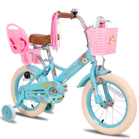 New JOYSTAR Little Daisy 14" Kids Bike (Blue) - Kidsy