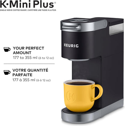 New Keurig K - Mini Plus Single Serve K - Cup Pod Coffee Maker (Black) - Kidsy