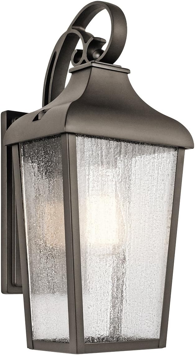 New Kichler Forestdale 14.75" Outdoor Wall Light (Olde Bronze) - Kidsy