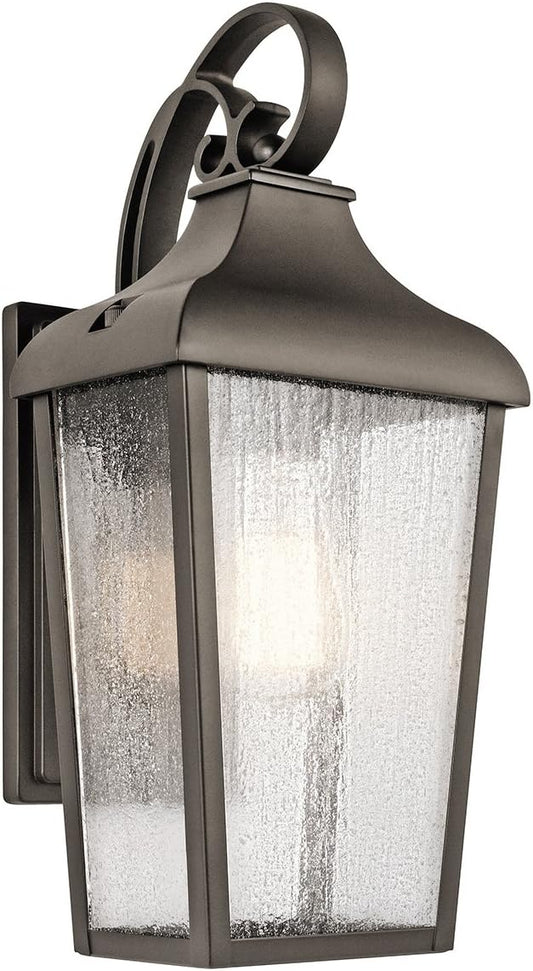 New Kichler Forestdale 14.75" Outdoor Wall Light (Olde Bronze) - Kidsy