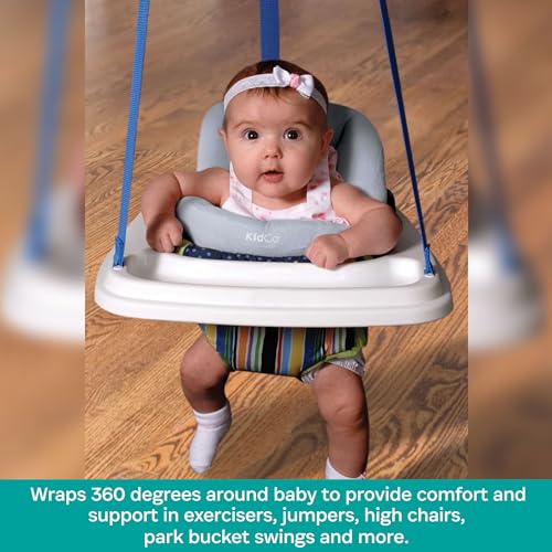 New KidCo HuggaPod Portable Baby Seated Support (Gray) - Kidsy