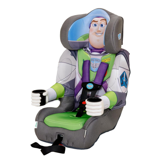 New KidsEmbrace 2-in-1 Car Seat | Forward-Facing Harness (26.5–65 lbs) & Booster Mode (40–100 lbs) (Disney Buzz Lightyear) - Kidsy