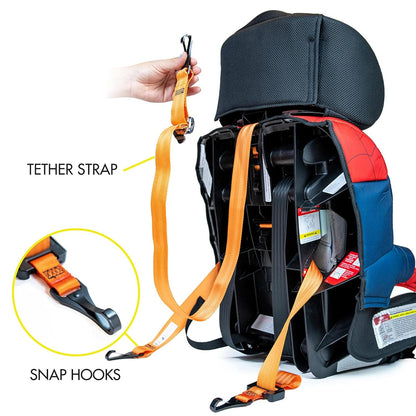 New KidsEmbrace Marvel Spider - Man 2 - in - 1 Car Seat - Kidsy