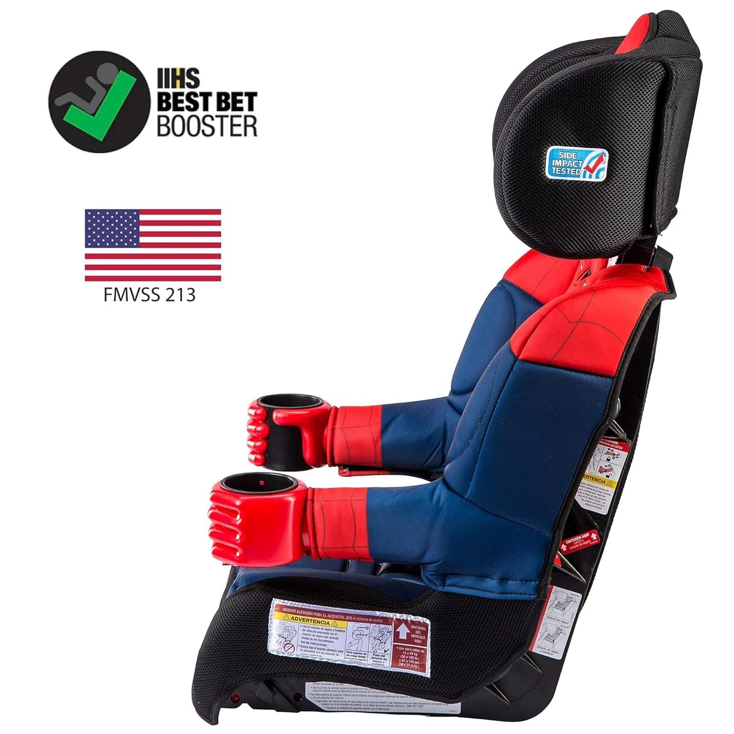 New KidsEmbrace Marvel Spider - Man 2 - in - 1 Car Seat - Kidsy