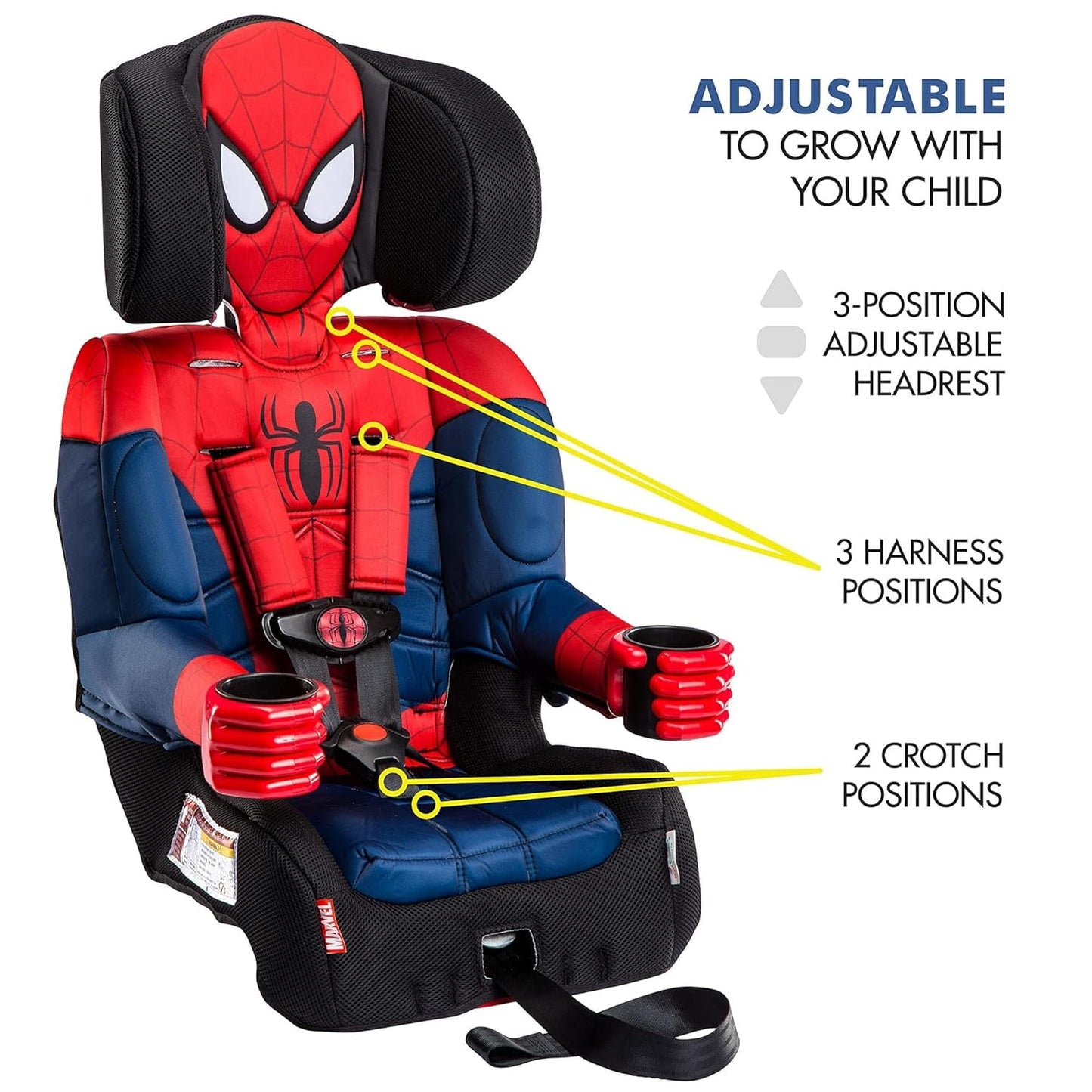New KidsEmbrace Marvel Spider - Man 2 - in - 1 Car Seat - Kidsy
