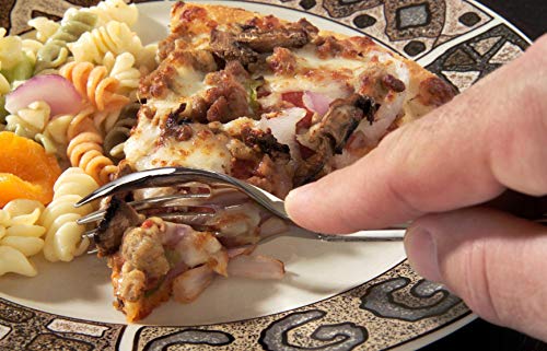 New Knork Stainless Steel Flatware Starter, 12 Piece Set (Matte) - Kidsy