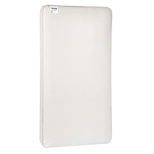 New Kolcraft BabyPedic Premium Crib & Toddler Mattress 52x28 Inch (White) - Kidsy