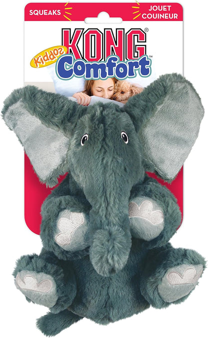 New KONG Comfort Kiddos Elephant Dog Toy X - Small - Kidsy