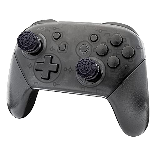 New KontrolFreek FPS Freek Battle Royale Nightfall for Nintendo Switch Pro Controller | Performance Thumbsticks | 2 High - Rise Concave | Black - Kidsy