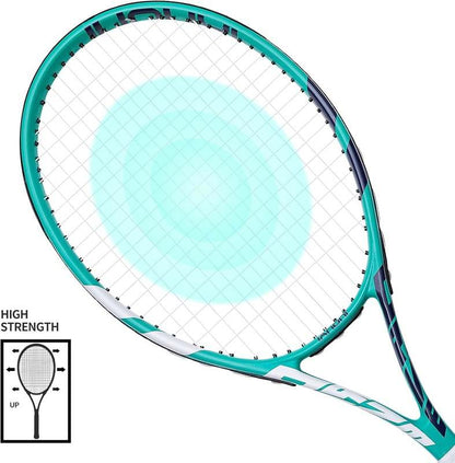 New KUIWA Tennis Rackets for Adults, Pre - Strung 27 Inch Tennis Racquets - 2 Player - Kidsy