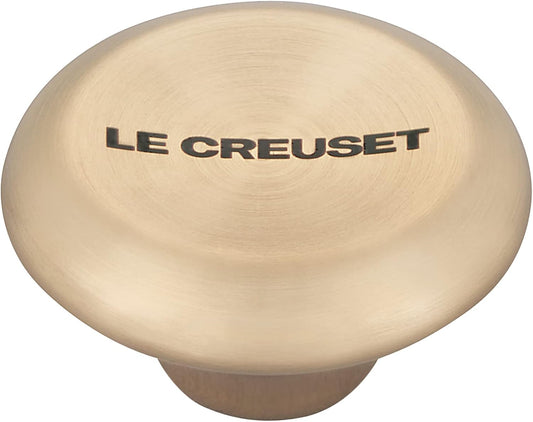 New Le Creuset Signature Small Knob (Light Gold) - Kidsy