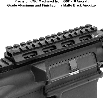 New Leapers UTG Super Slim 20 MOA Picatinny Mount 13 Slot (Black) - Kidsy