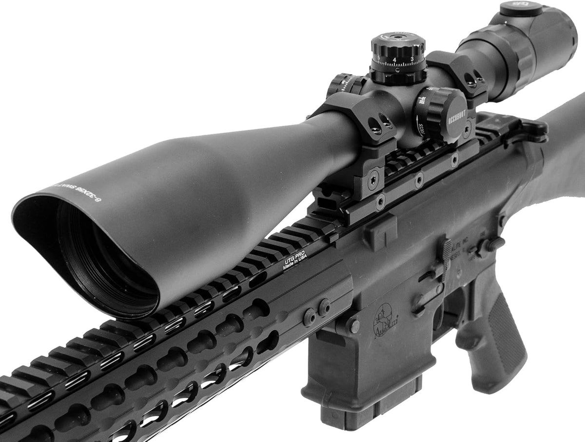 New Leapers UTG Super Slim 20 MOA Picatinny Mount 13 Slot (Black) - Kidsy