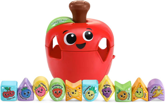 New LeapFrog Spin and Change Apple Shape Sorter Toy - Kidsy