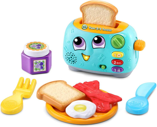 New LeapFrog Yum - 2 - 3 Toaster Toy - Kidsy