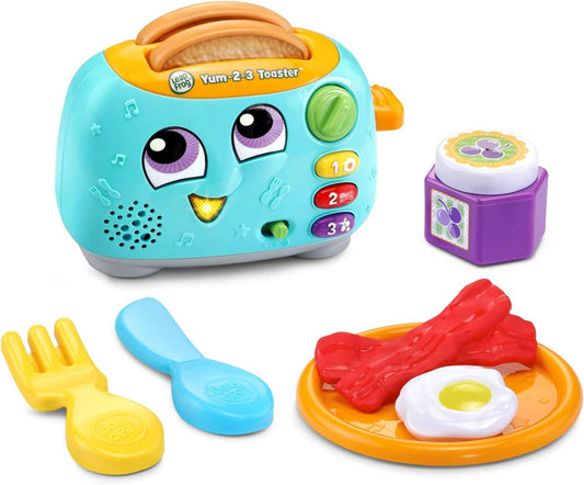 New LeapFrog Yum - 2 - 3 Toaster Toy - Kidsy