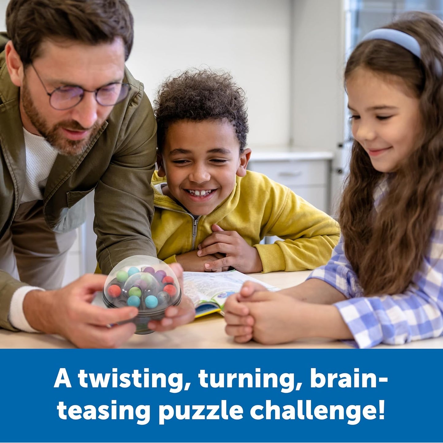 New Learning Resources Scramboozle Puzzle Ball 3D Brain Teaser - Kidsy