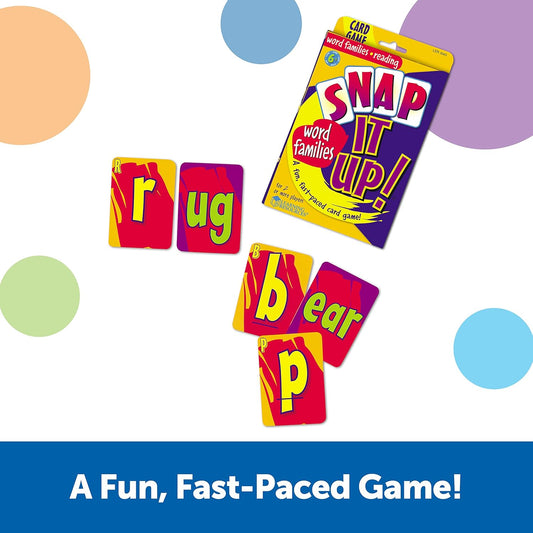 New Learning Resources Snap It Up! Phonics & Reading Game - Kidsy