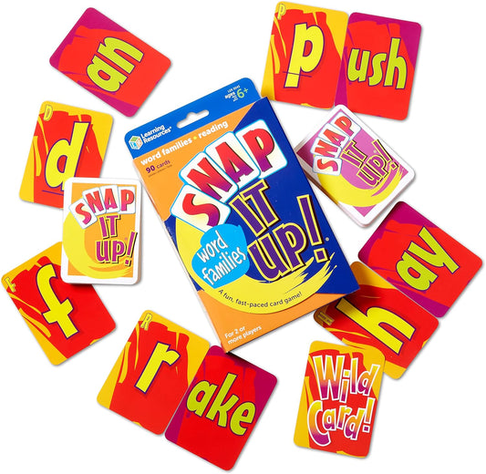 New Learning Resources Snap It Up! Phonics & Reading Game - Kidsy