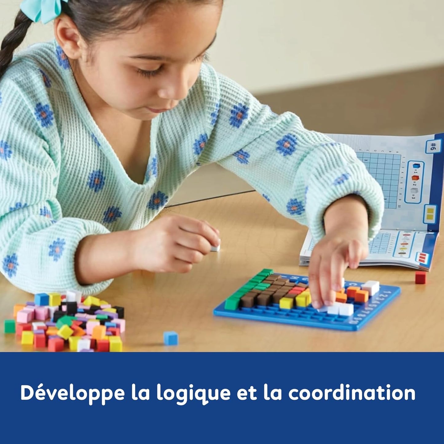 New Learning Resources STEM Explorers Pixel Art Challenge STEM Kit - Kidsy