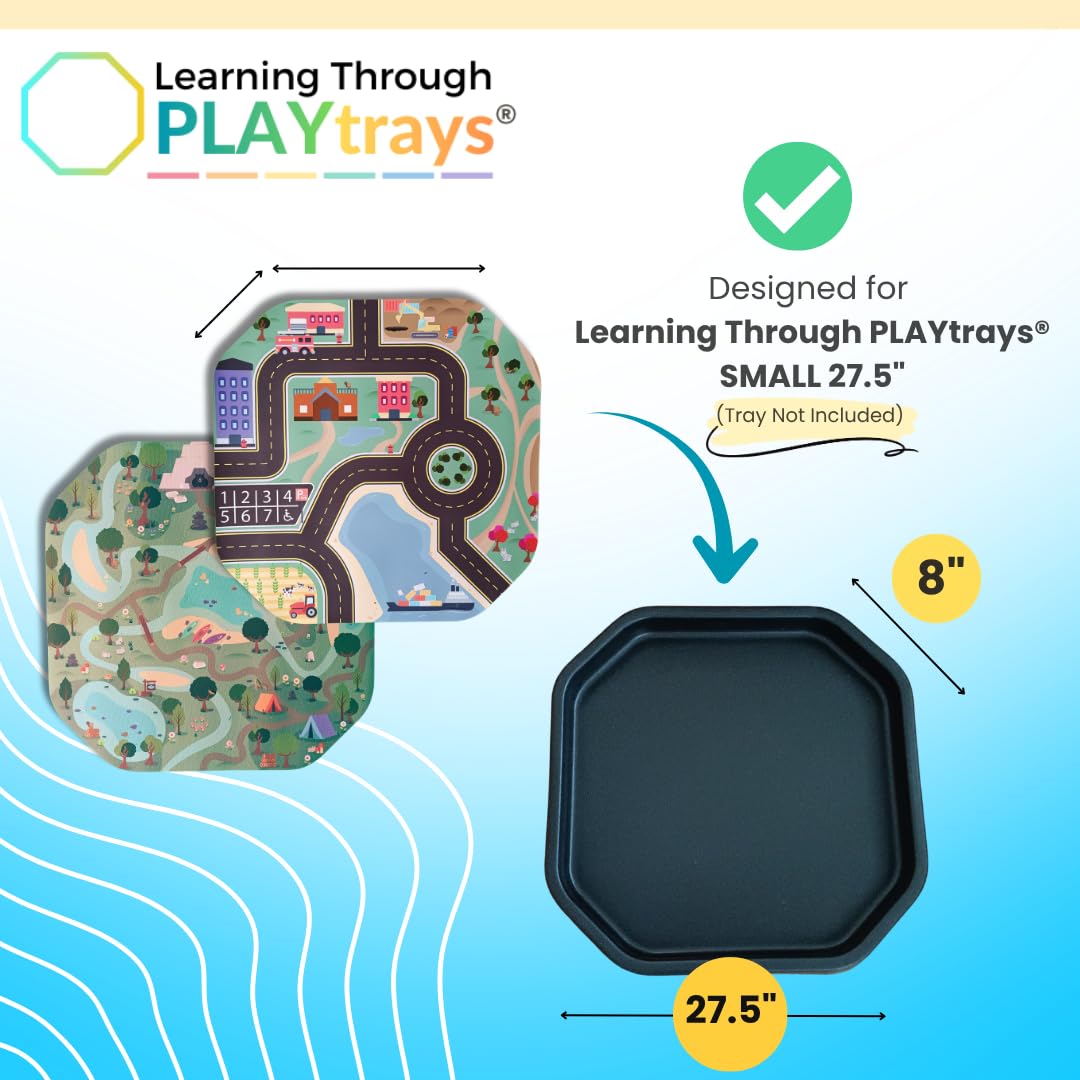New Learning Through PLAYtrays Sensory Play Mat, 27.5" Tray Not Included - Kidsy