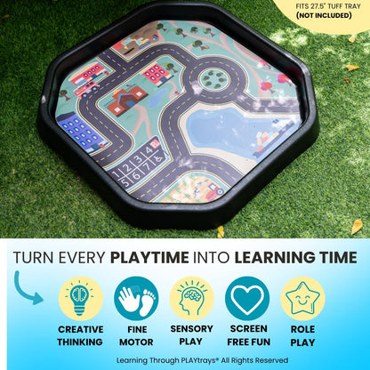New Learning Through PLAYtrays Sensory Play Mat, 27.5" Tray Not Included - Kidsy