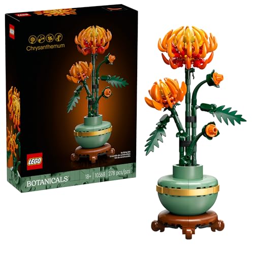 New LEGO Botanicals Chrysanthemum Building Set (10368) - Kidsy