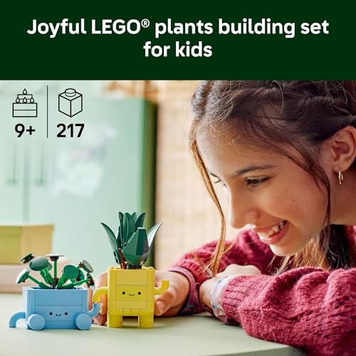 New LEGO Botanicals Happy Plants Building Toy (10349) - Kidsy