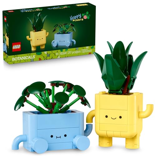 New LEGO Botanicals Happy Plants Building Toy (10349) - Kidsy