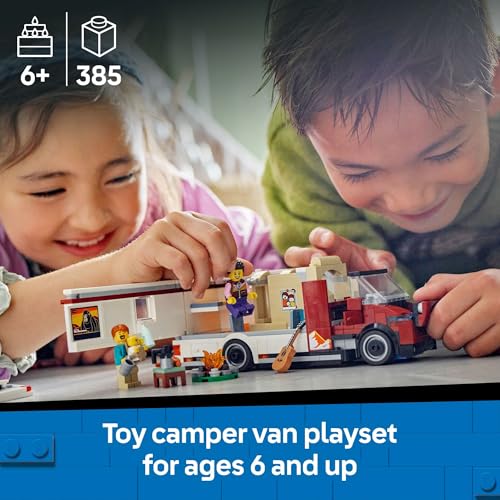New LEGO City Holiday Adventure Camper Van (60454) - Kidsy