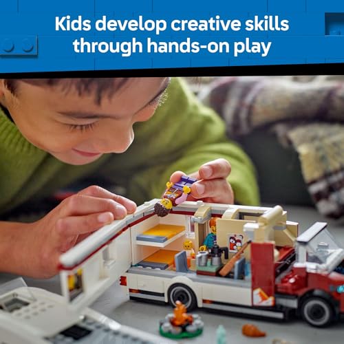 New LEGO City Holiday Adventure Camper Van (60454) - Kidsy