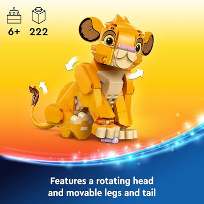 New LEGO Disney Simba The Lion King Cub Building Toy (43243) - Kidsy
