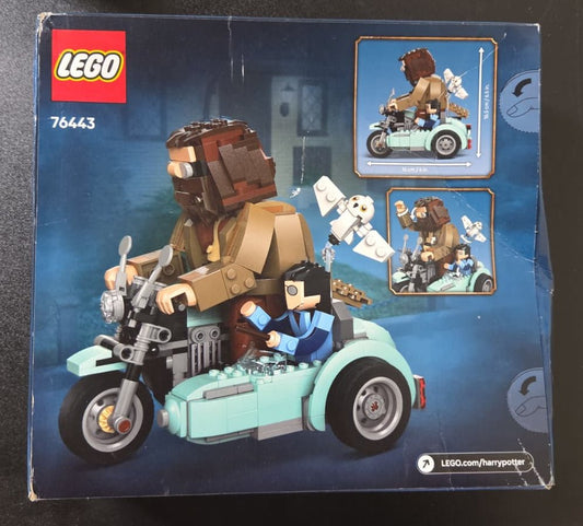 New LEGO Harry Potter Hagrid & Harry's Motorcycle Ride Building Toy (76443) - Kidsy